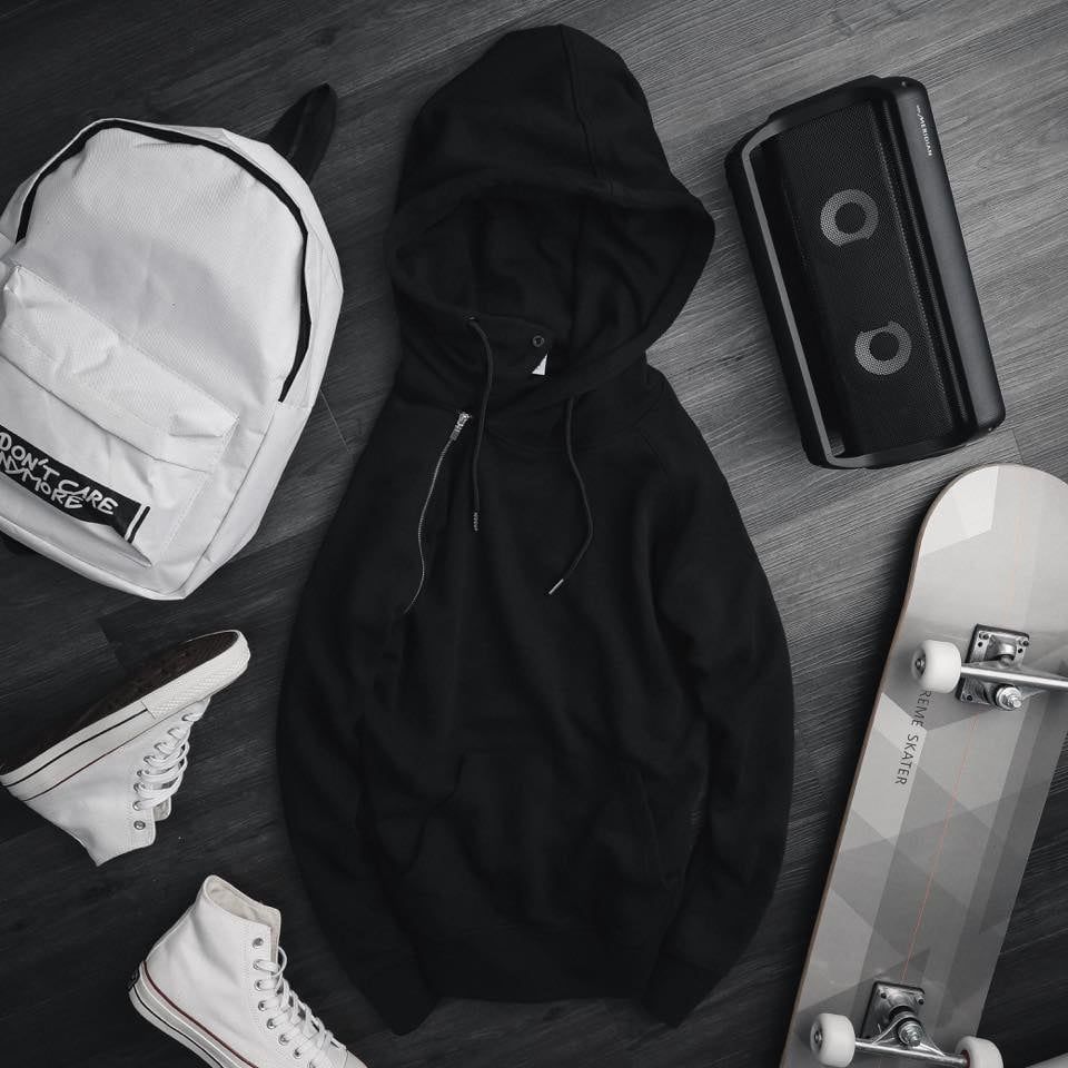 Hoodies Phối Khóa Icon