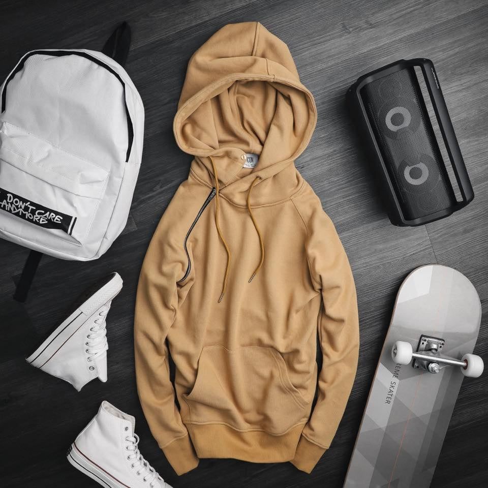 Hoodies Phối Khóa Icon
