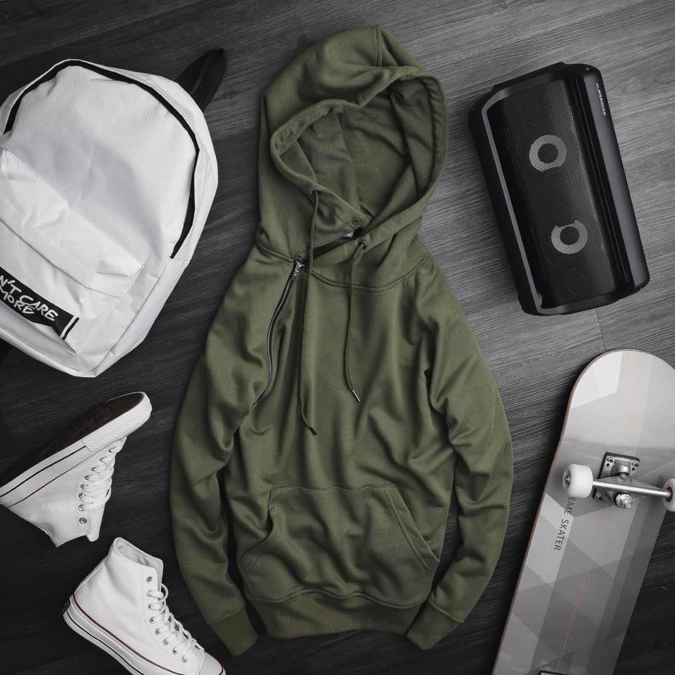Hoodies Phối Khóa Icon
