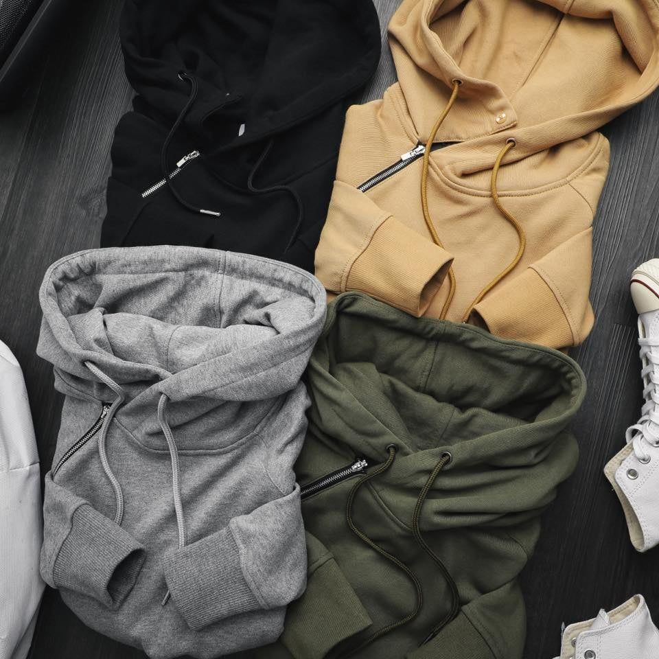 Hoodies Phối Khóa Icon