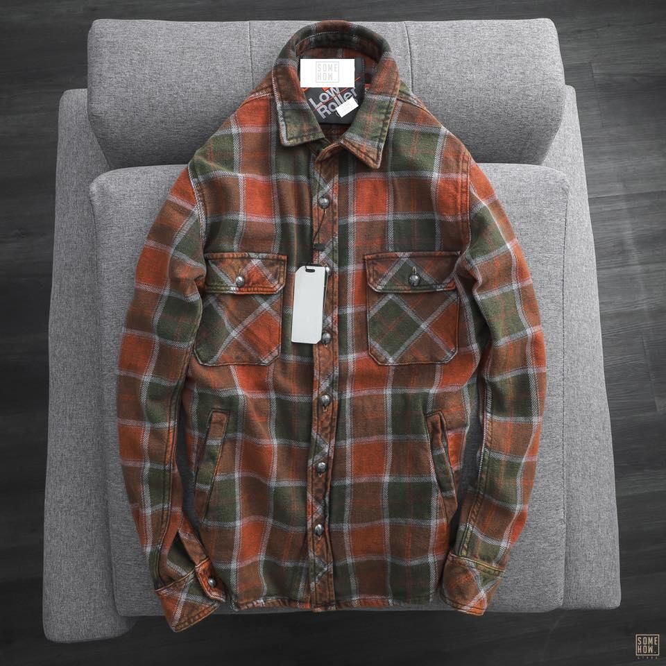 Áo Khoác Flannel Shirt