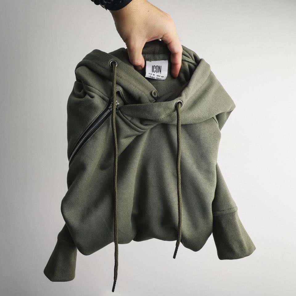 Hoodies Phối Khóa Icon