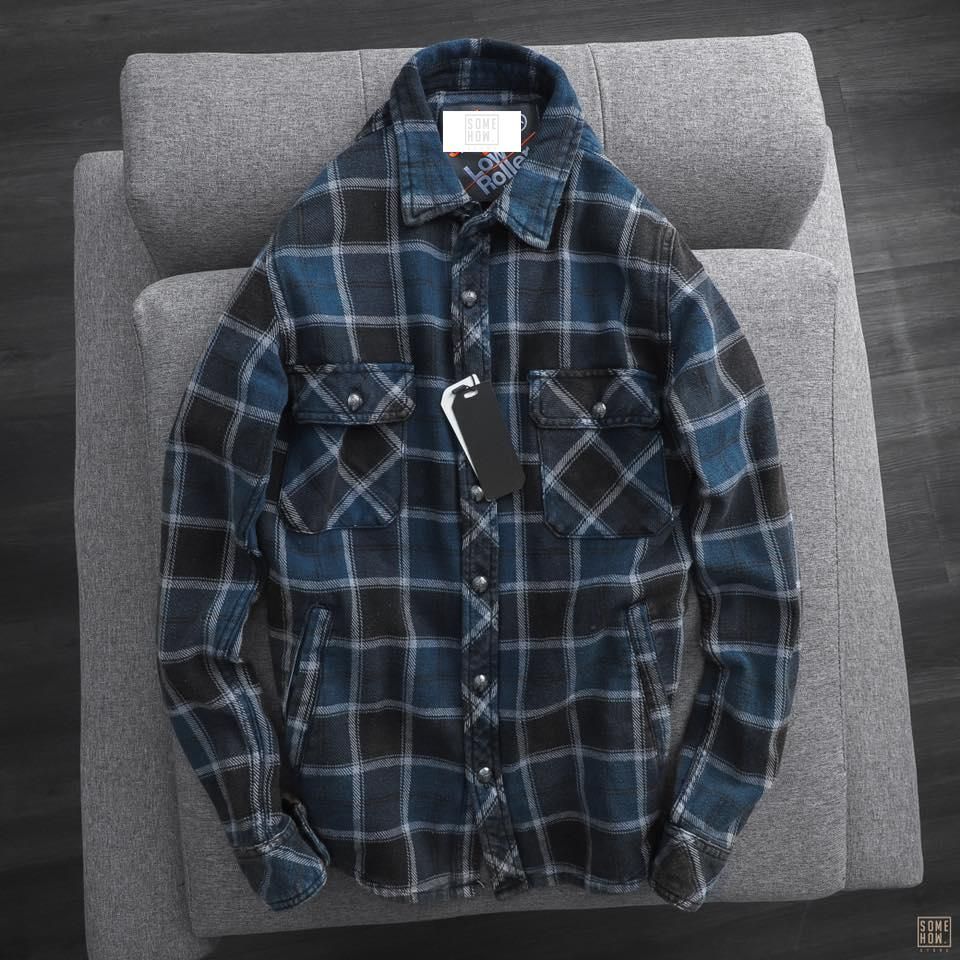 Áo Khoác Flannel Shirt
