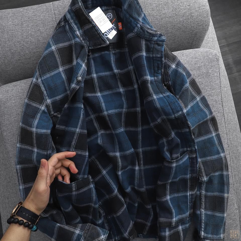 Áo Khoác Flannel Shirt