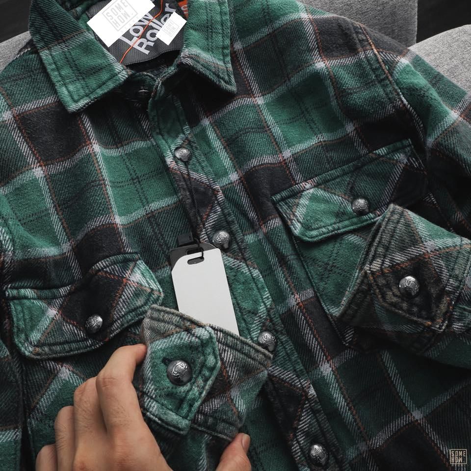 Áo Khoác Flannel Shirt