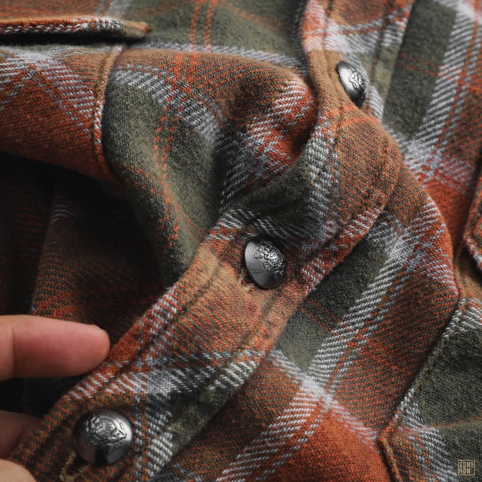 Áo Khoác Flannel Shirt