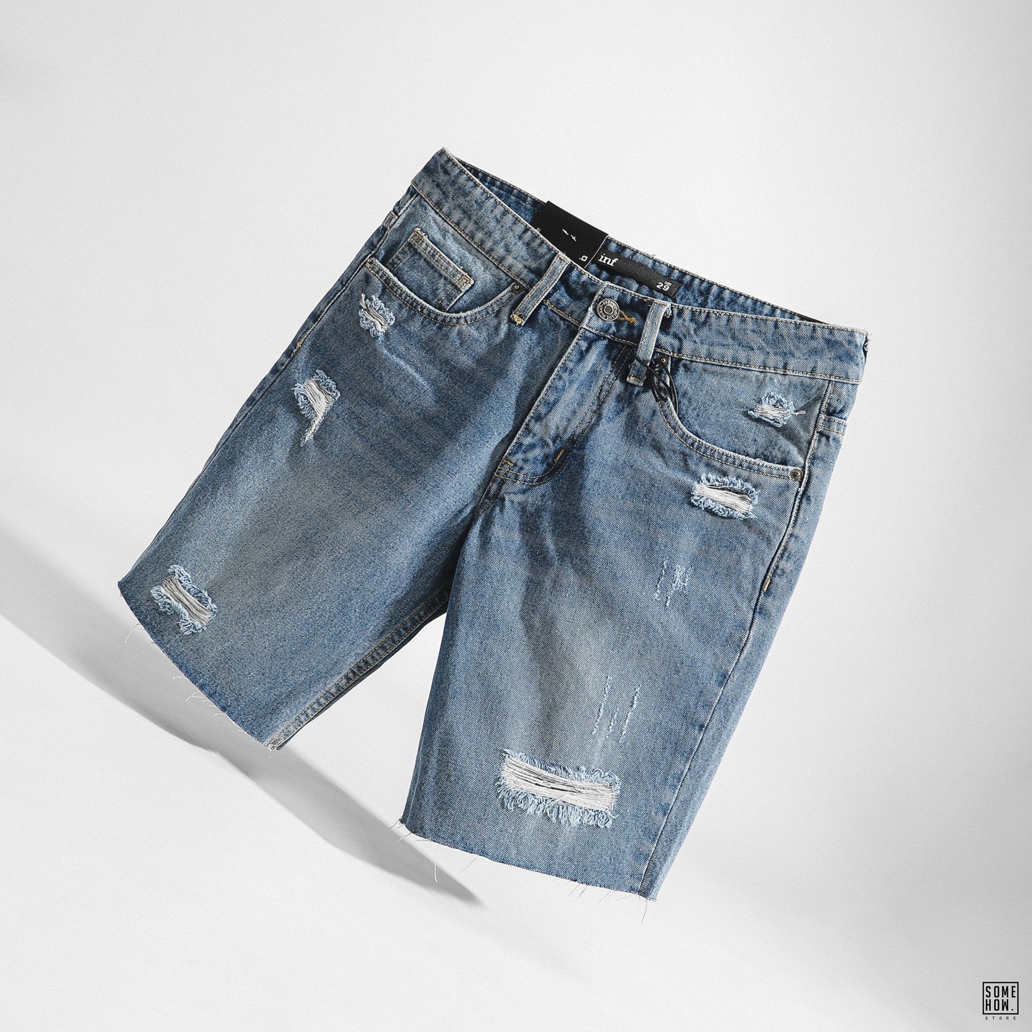 Short Jean INF Xả Lai