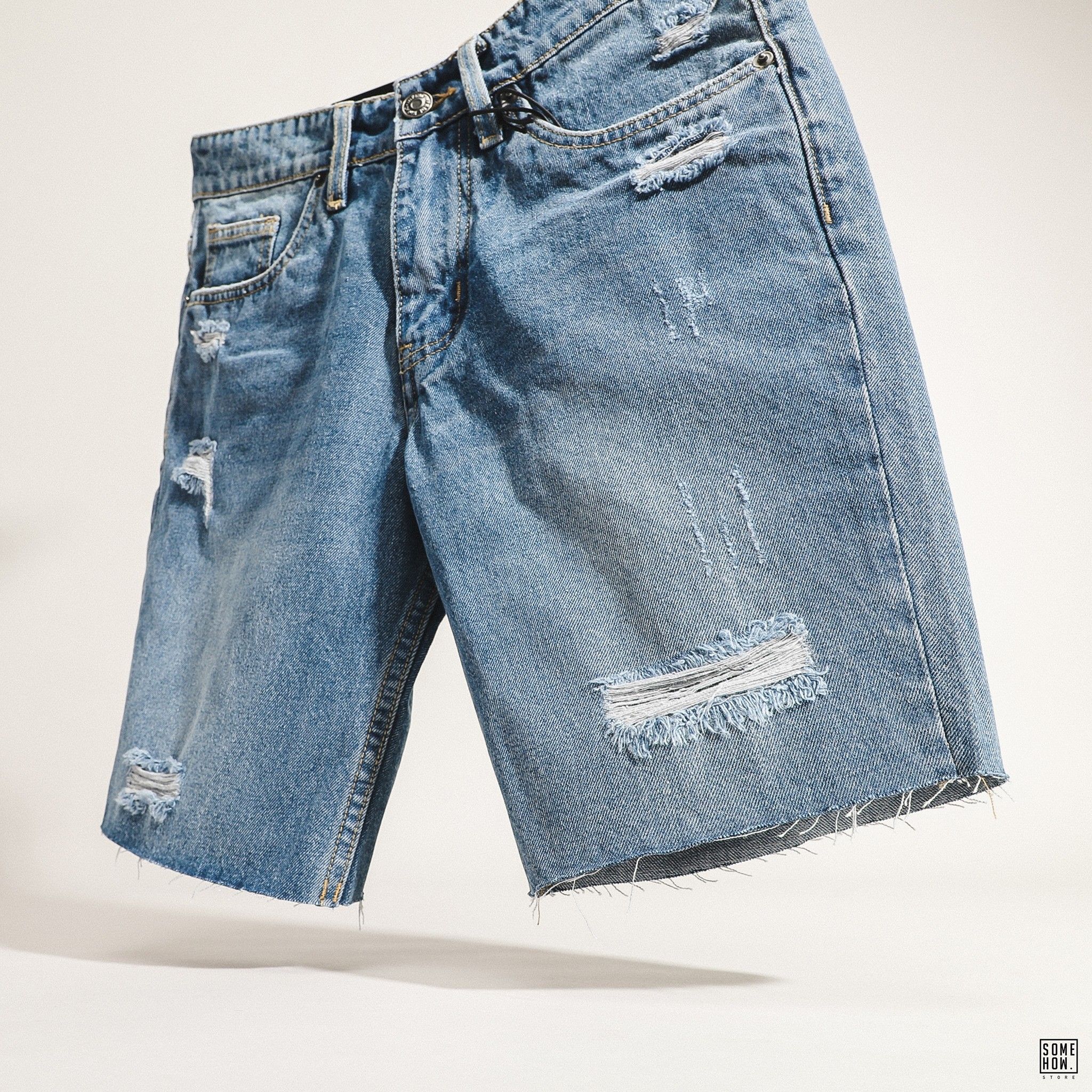 Short Jean INF Xả Lai