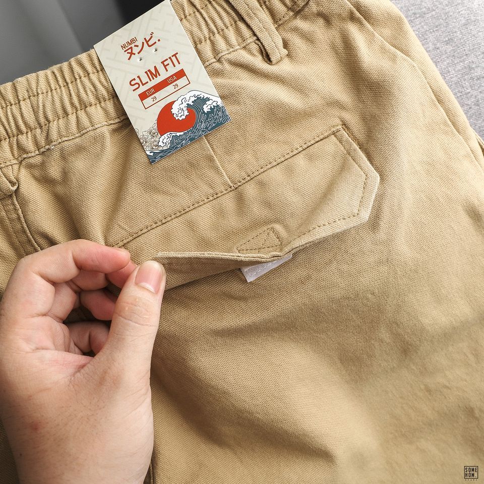 Quần Kaki Numbi Lưng Thun 4M