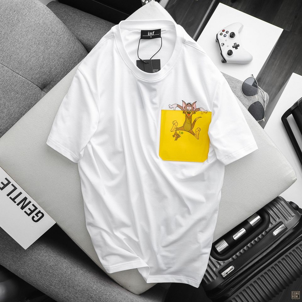 Áo Thun Inf Yellow Plastic Pocket