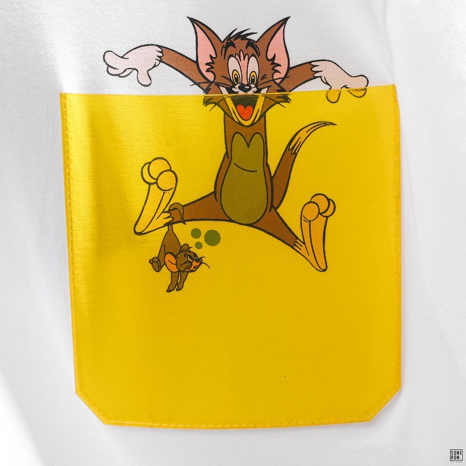 Áo Thun Inf Yellow Plastic Pocket