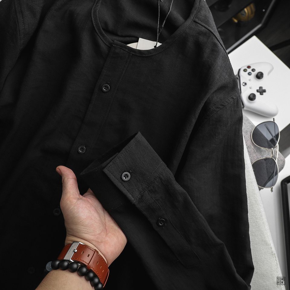 Sơ Mi Cổ Henley Numbi