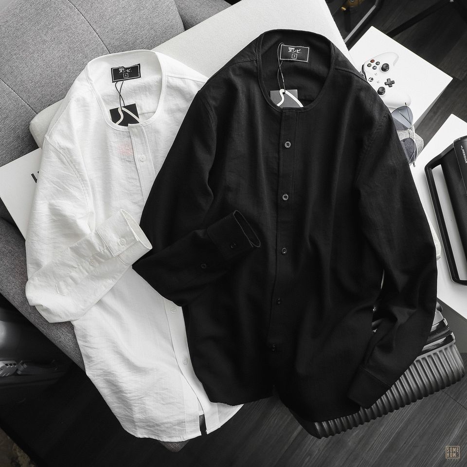 Sơ Mi Cổ Henley Numbi