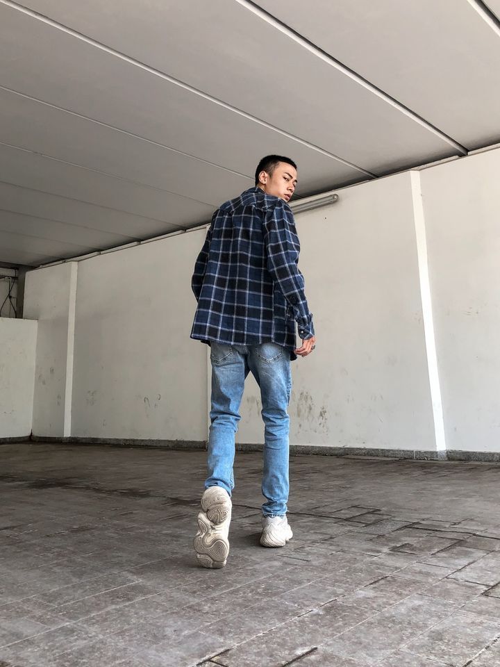 Áo Khoác Flannel Shirt