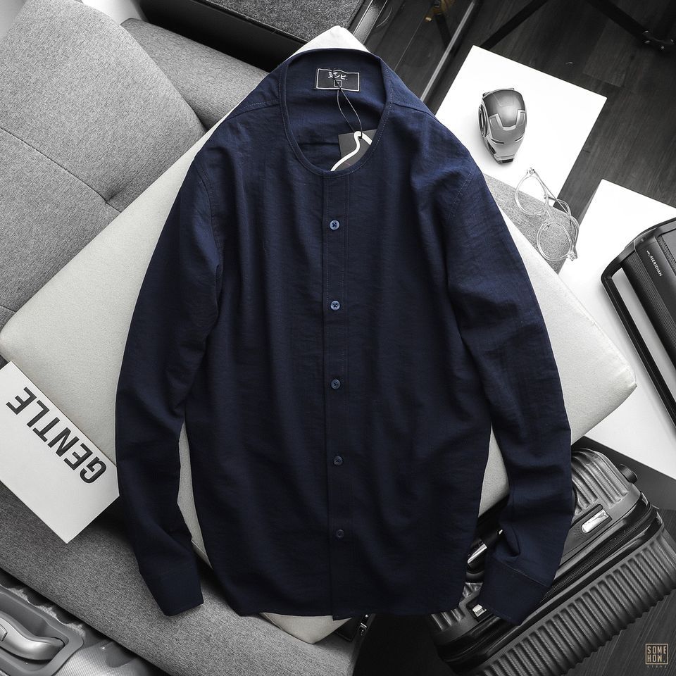 Sơ Mi Cổ Henley Numbi