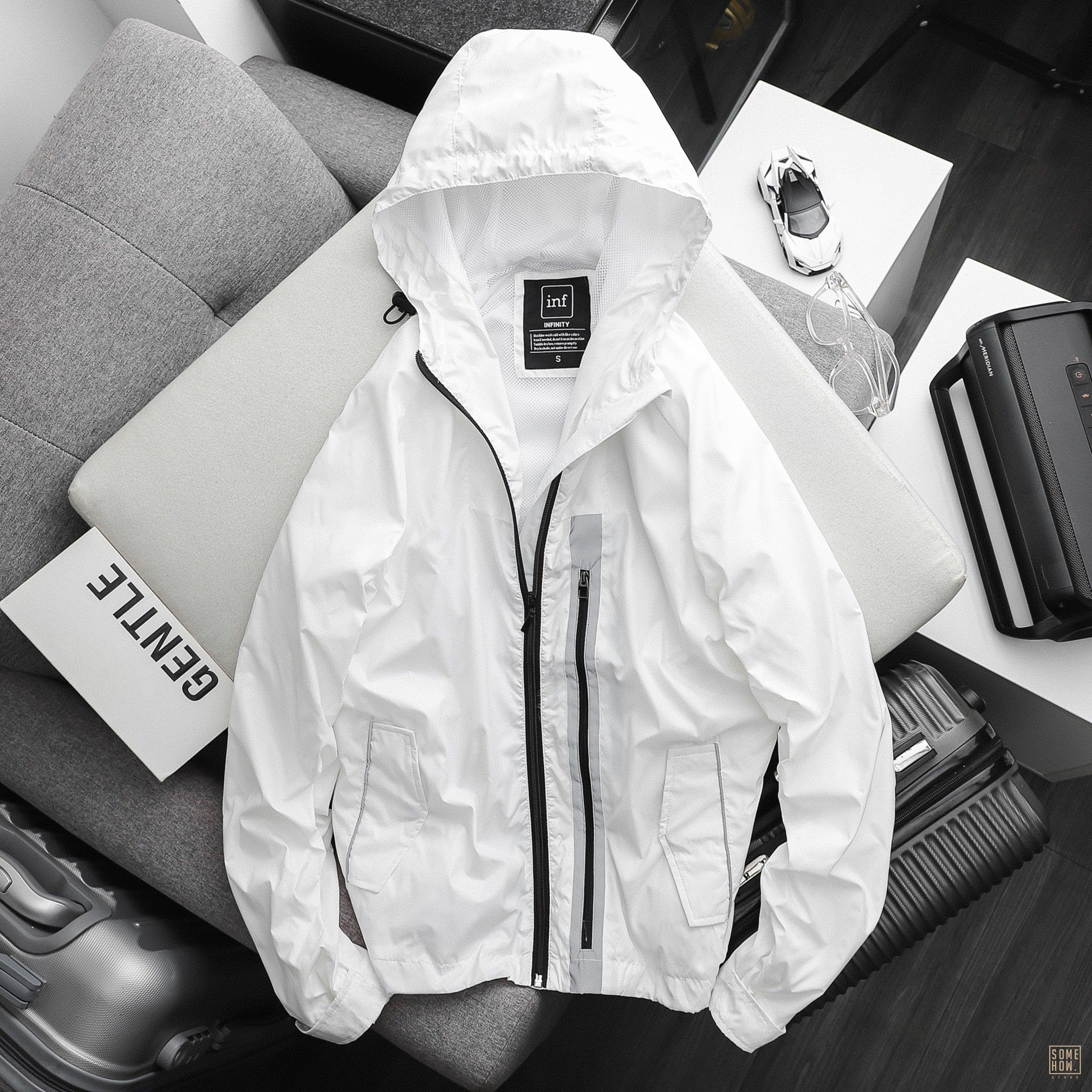 Khoác Gió INF Reflective Zip 3M