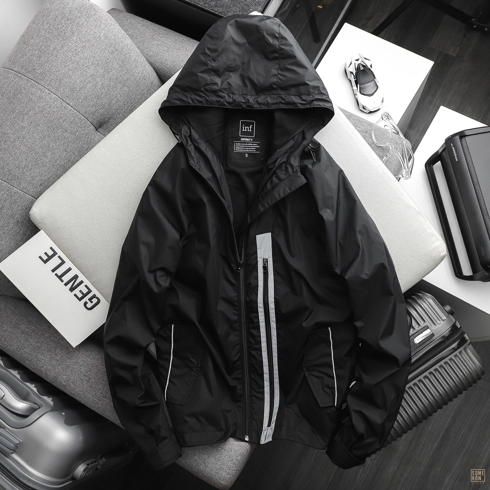 Khoác Gió INF Reflective Zip 3M