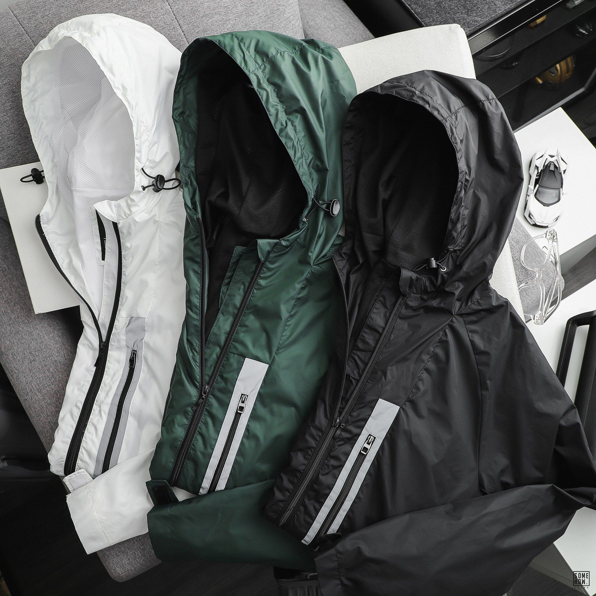 Khoác Gió INF Reflective Zip 3M