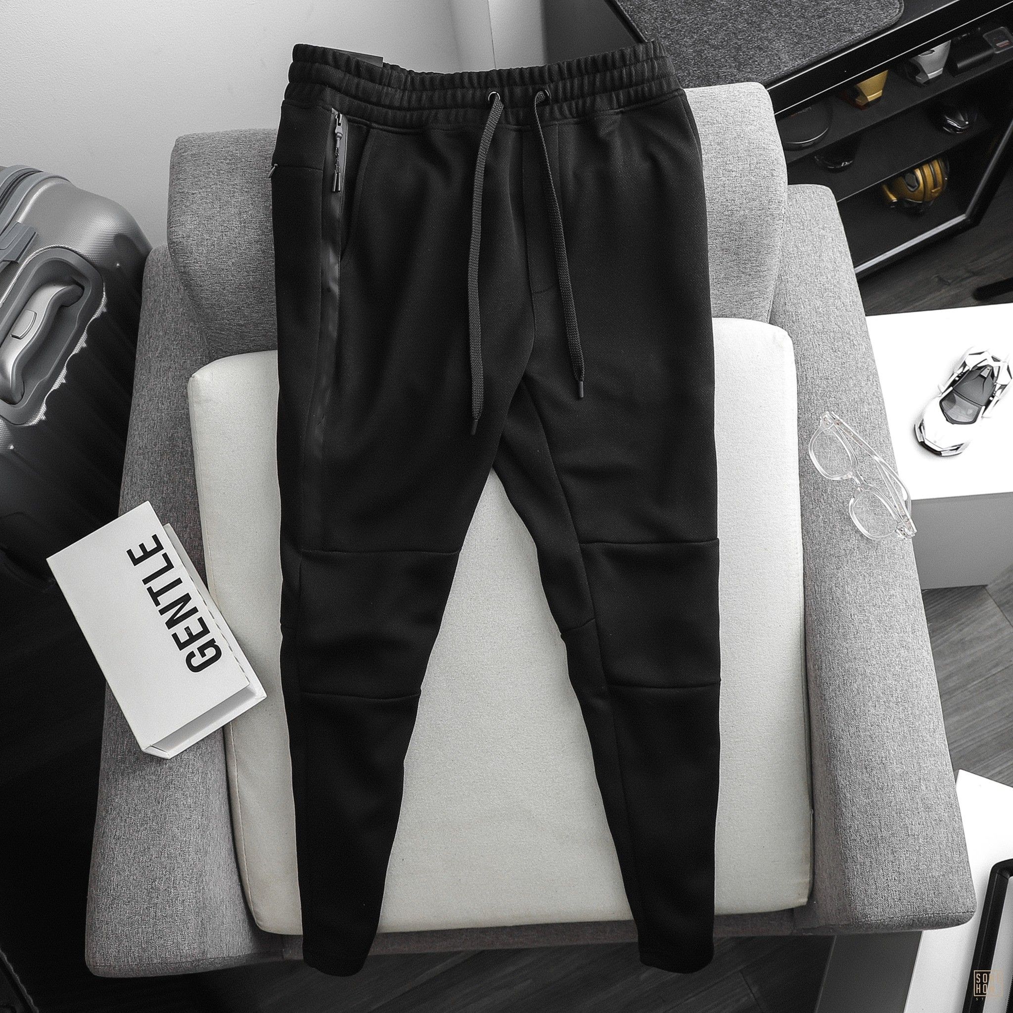 Jogger INF Phối Zip Hông