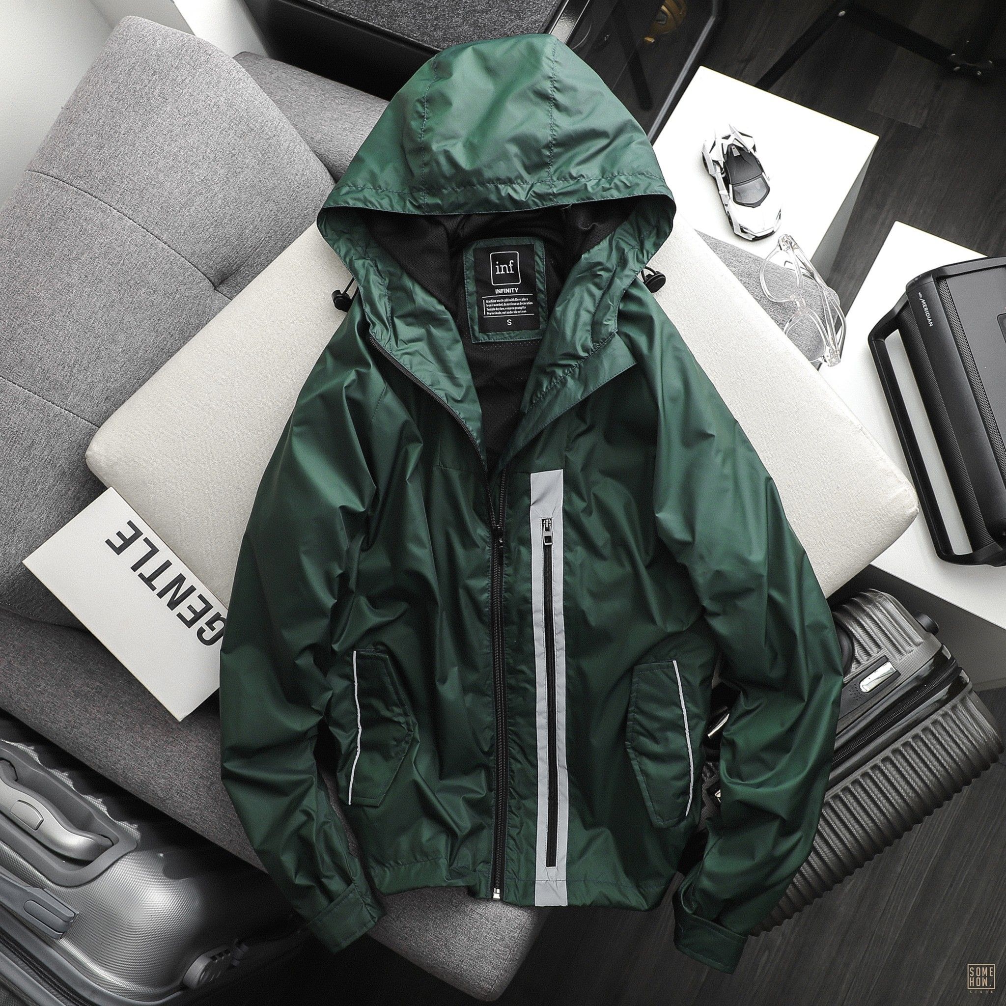 Khoác Gió INF Reflective Zip 3M