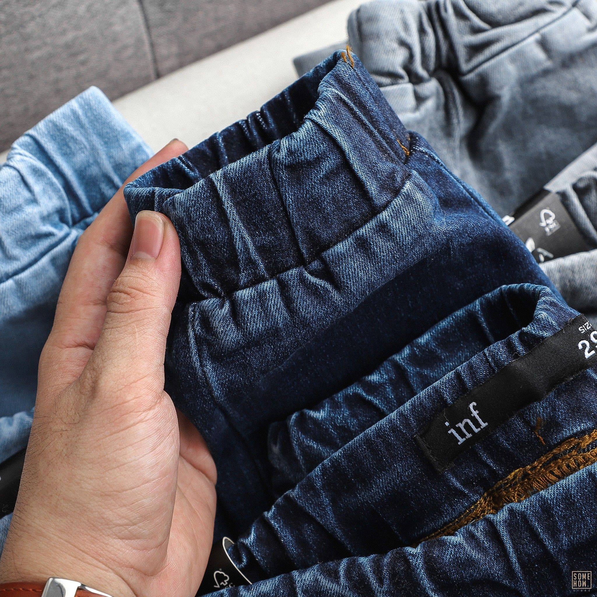 Jogger Inf Jean Trơn 3M