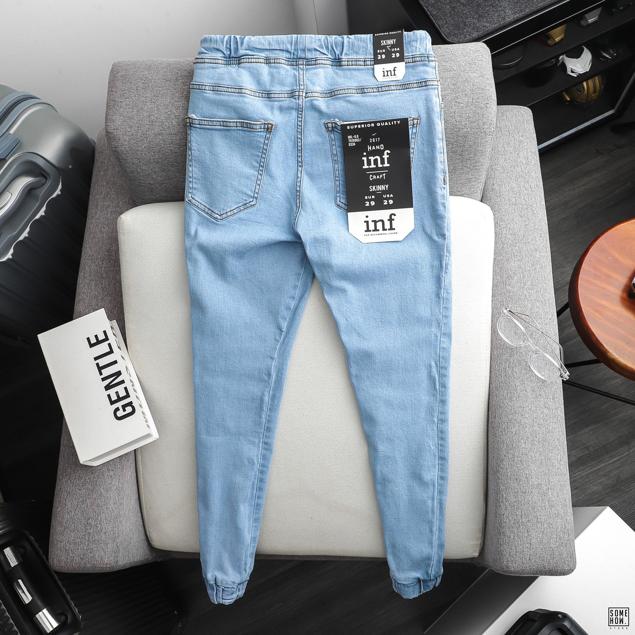 Jogger Inf Jean Trơn 3M