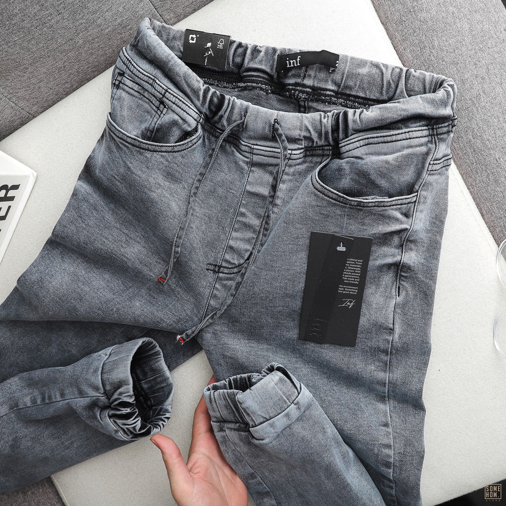 Jogger Inf Jean Trơn 3M