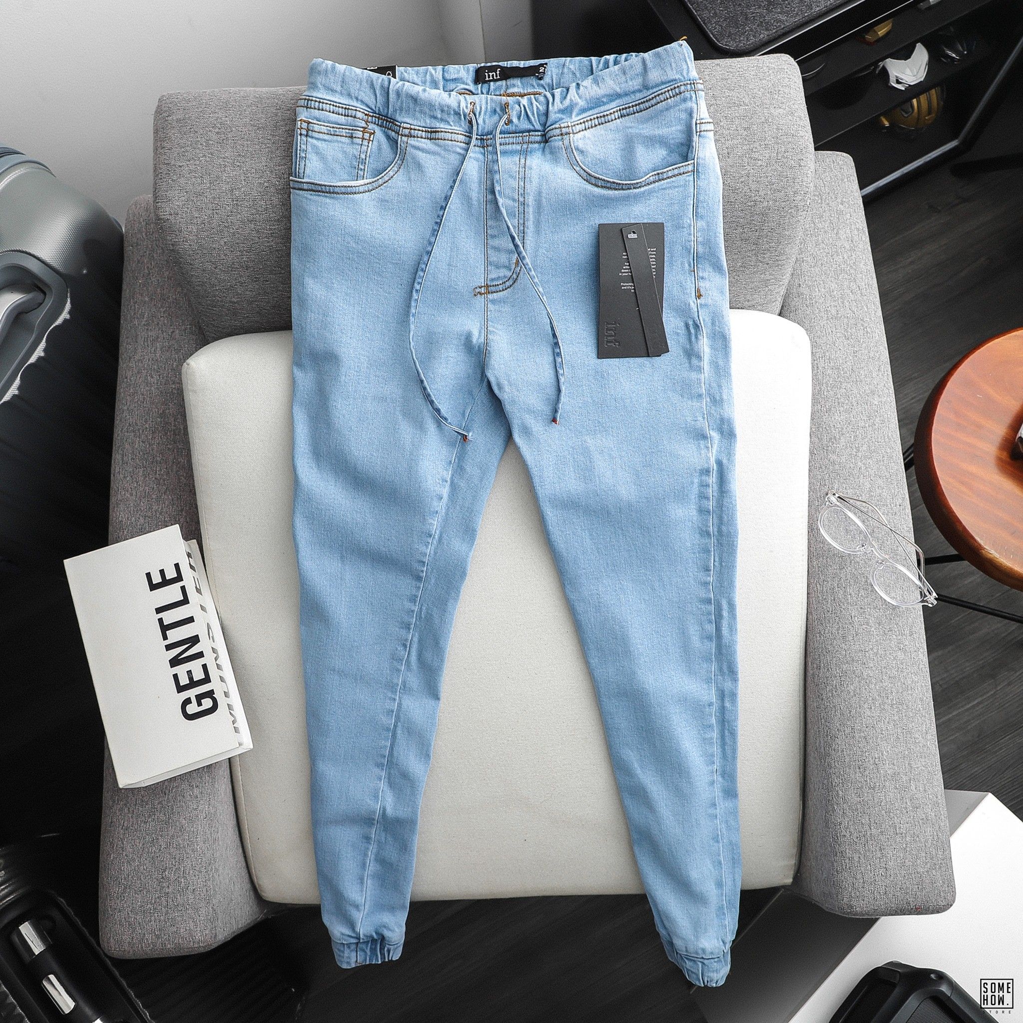 Jogger Inf Jean Trơn 3M