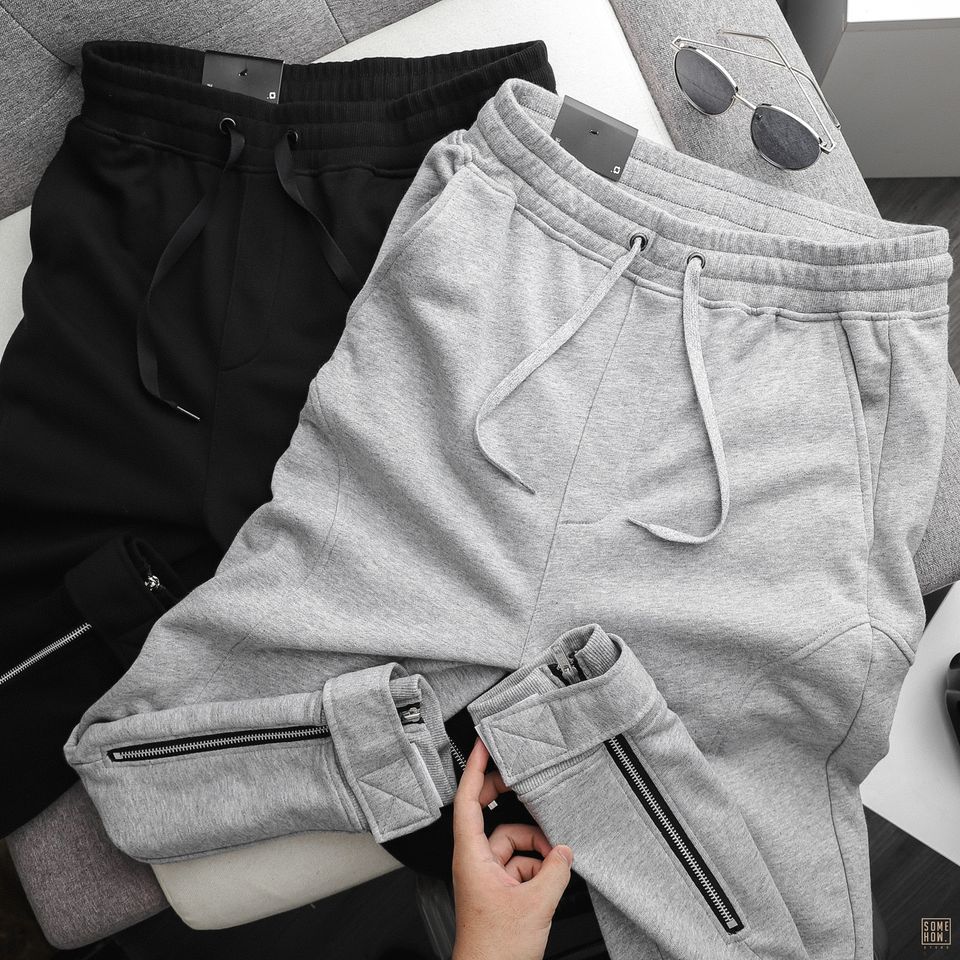 Jogger Zip Ống INF ĐX