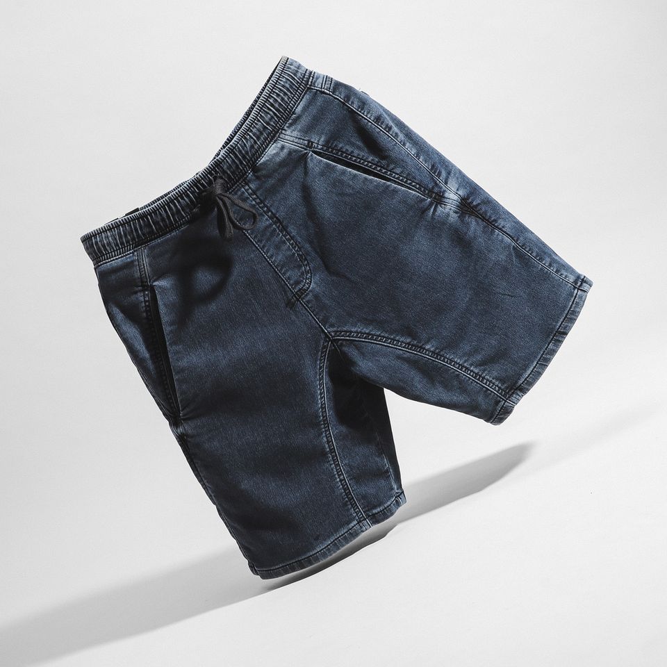 Short Inf Jean Lưng Thun 3M