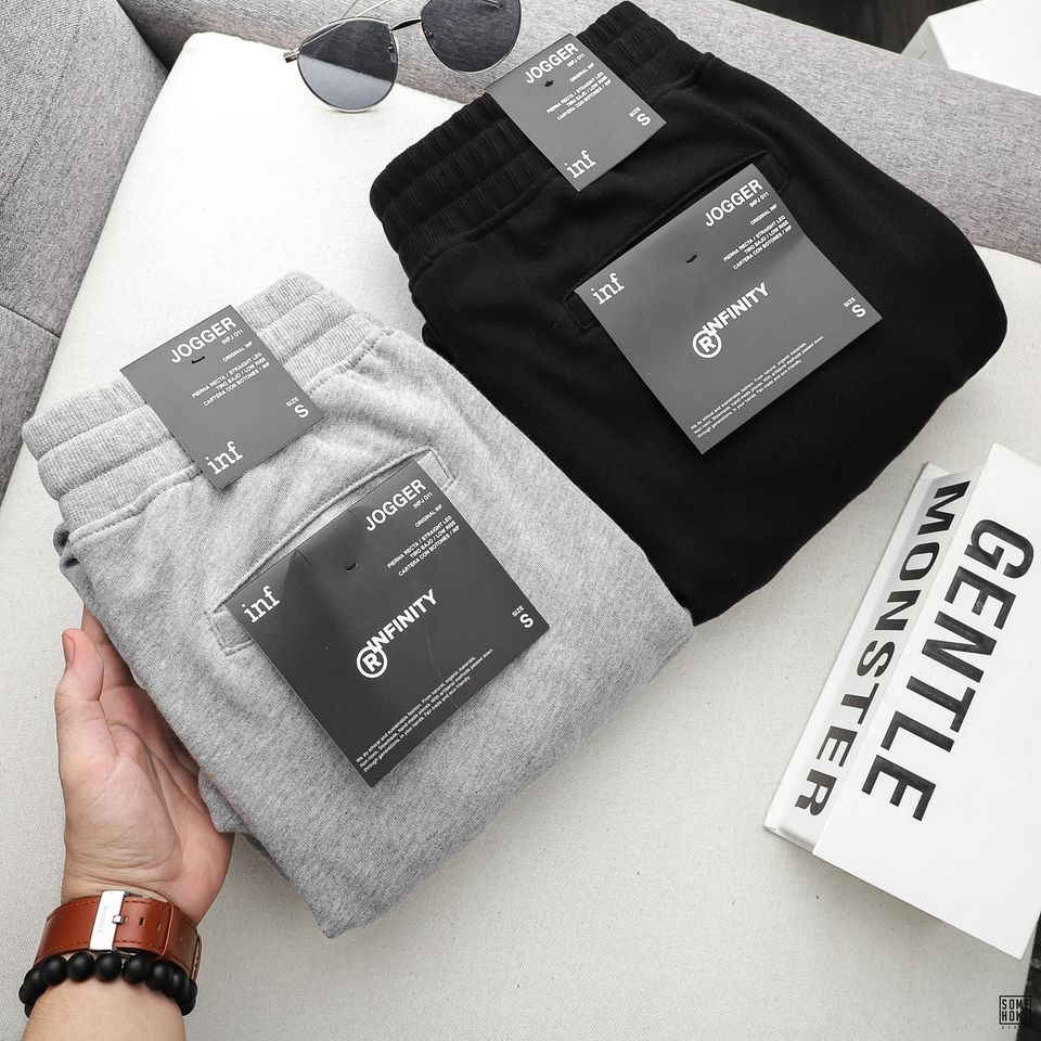 Jogger Zip Ống INF ĐX