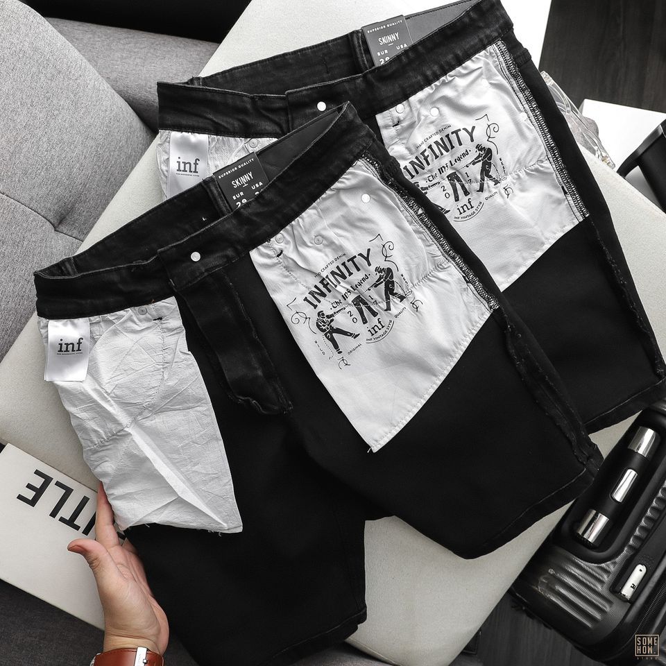 Short Jean Inf Đen