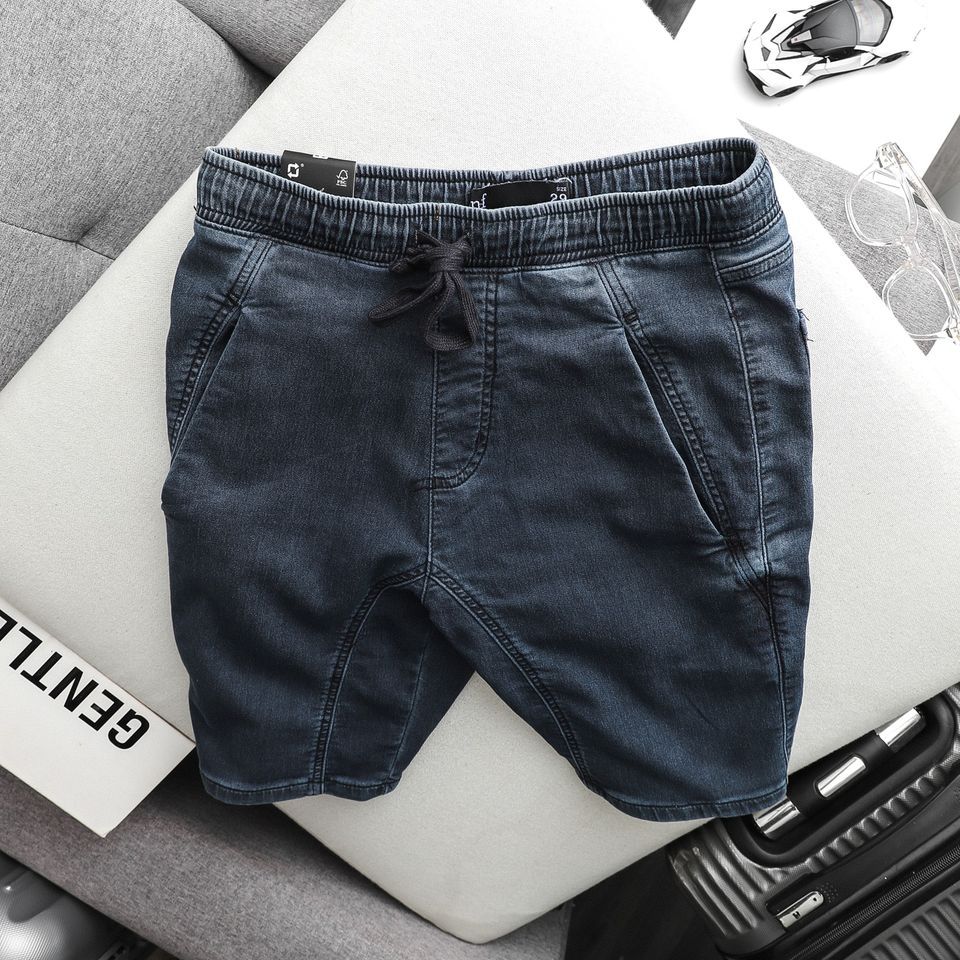 Short Inf Jean Lưng Thun 3M