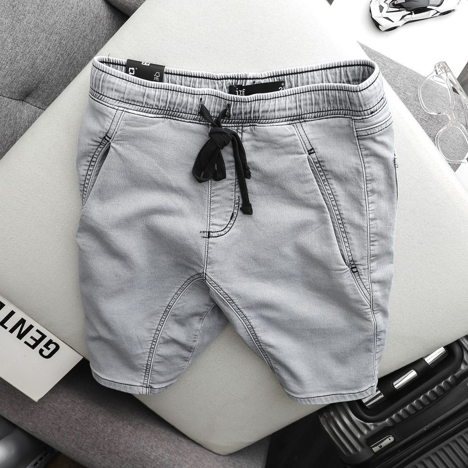 Short Inf Jean Lưng Thun 3M
