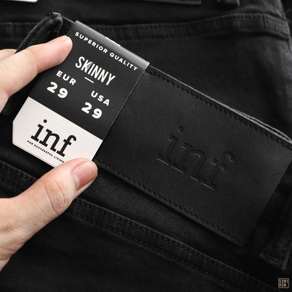 Short Jean Inf Đen