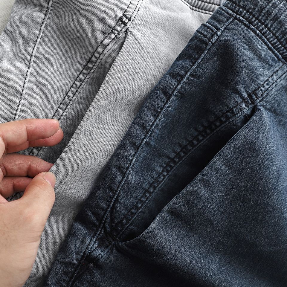 Short Inf Jean Lưng Thun 3M
