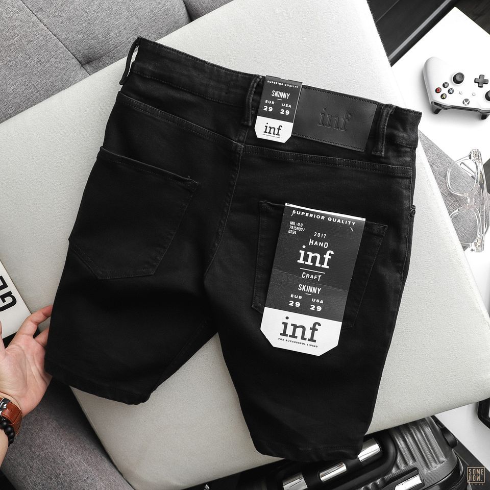 Short Jean Inf Đen
