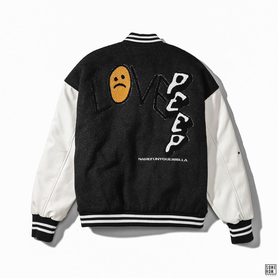 Bomber Tay Phối Da VIII