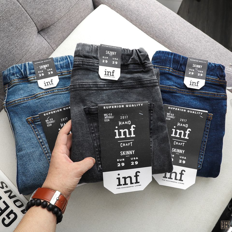 Jean Inf Lưng Thun 3M