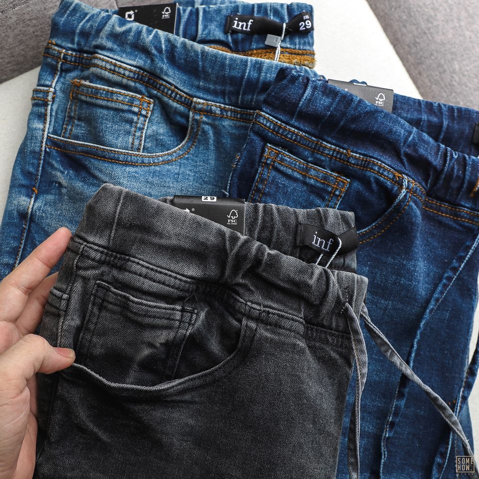 Jean Inf Lưng Thun 3M