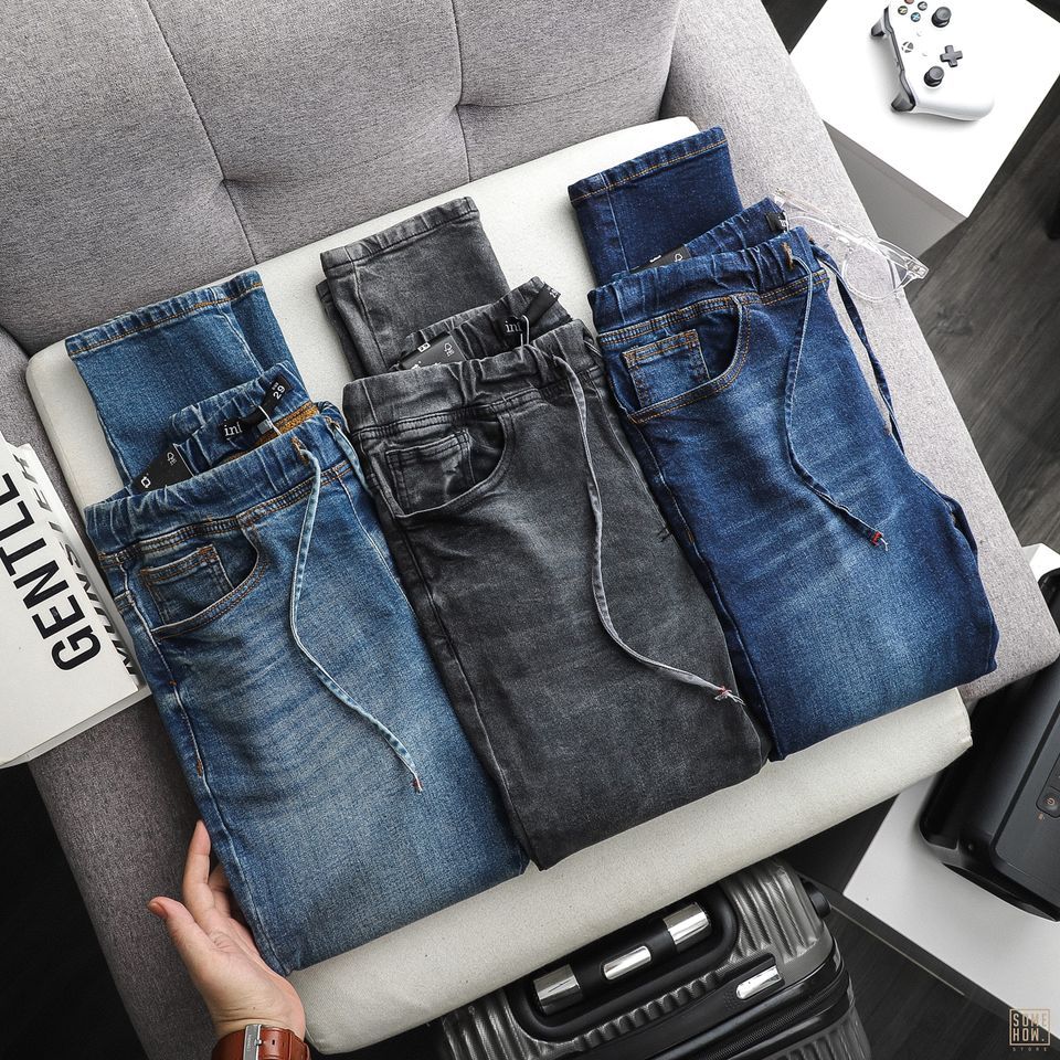 Jean Inf Lưng Thun 3M