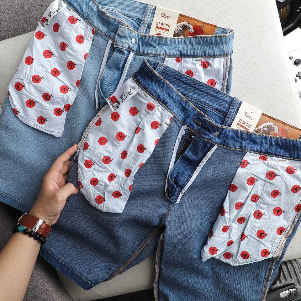 Short Jean Numbi Túi Xéo