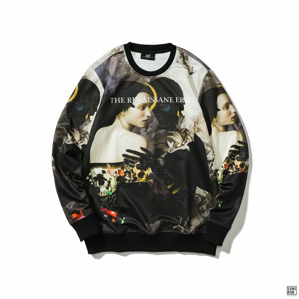 SWEATER INF IN HÌNH GIRL FULL