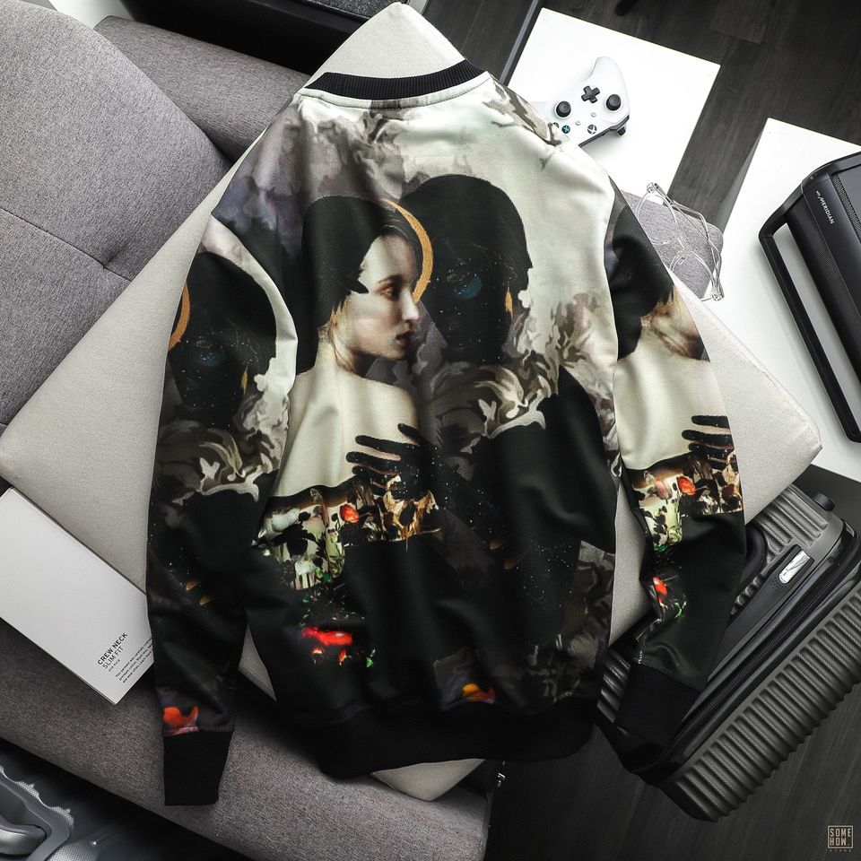 SWEATER INF IN HÌNH GIRL FULL