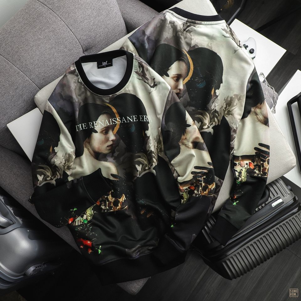 SWEATER INF IN HÌNH GIRL FULL