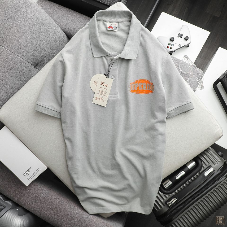Polo Numbi In Hình 2 Màu