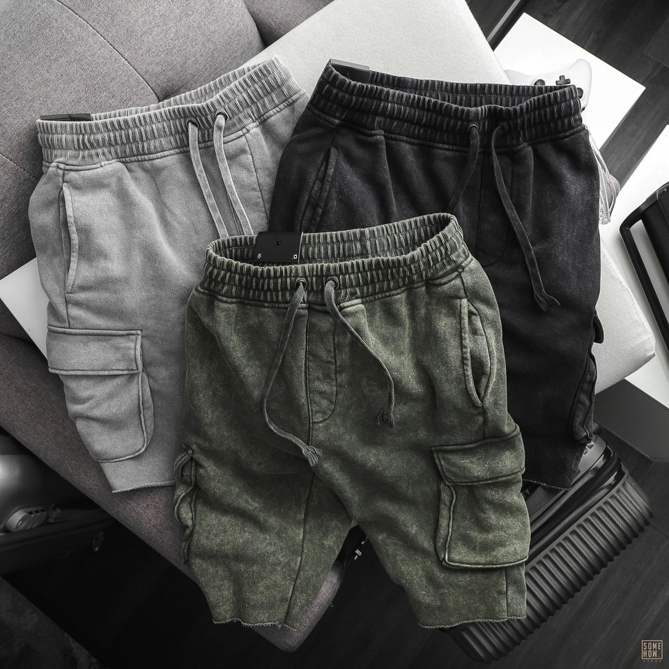 Short Wash INF Túi Nắp