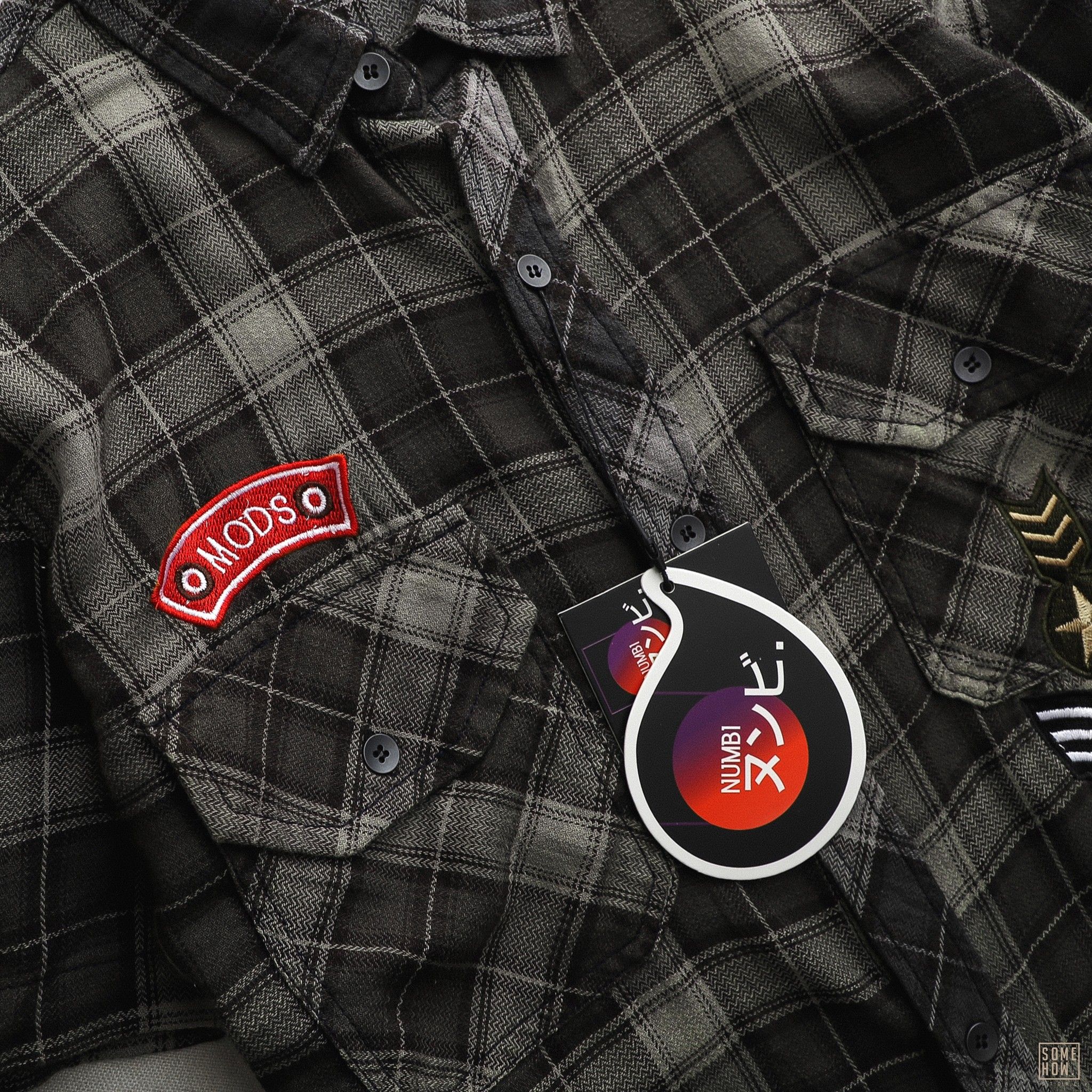Áo Sơ Mi Numbi NT Sticker 3M