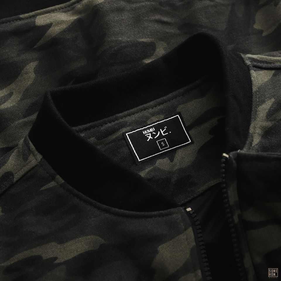 Áo Khoác Camo 2 Lớp Numbi
