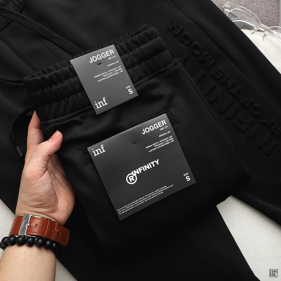Jogger INF In Nổi Black